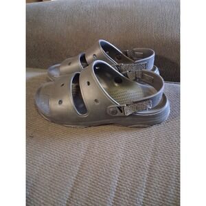 Crocs Classic All Terrain Clog Unisex Black Adjustable Men 12 Women 14‎